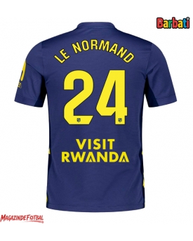 Atletico Madrid Robin Le Normand #24 Tricou Fotbal Replică 2025-26 Barbati Deplasare Atletico Madrid Robin Le Normand #24 Tricou Fotbal Replică 2025-26 Barbati Deplasare